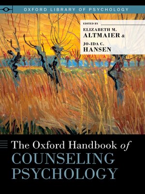 cover image of The Oxford Handbook of Counseling Psychology